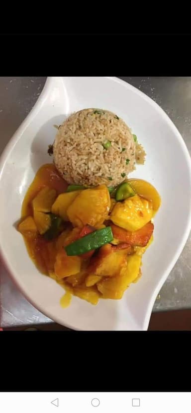 Pollo con Piña Carta