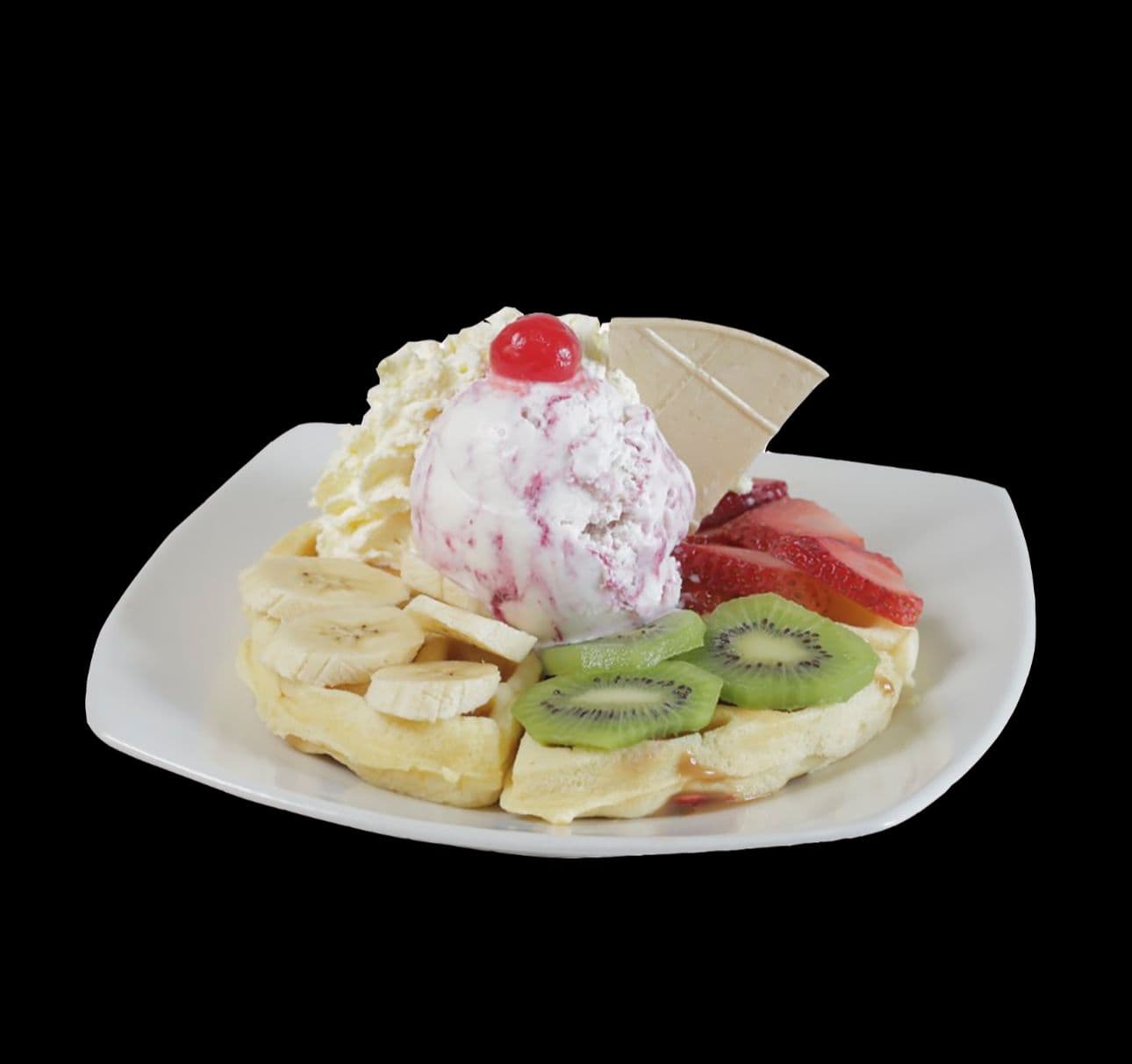 Waffle Frutal