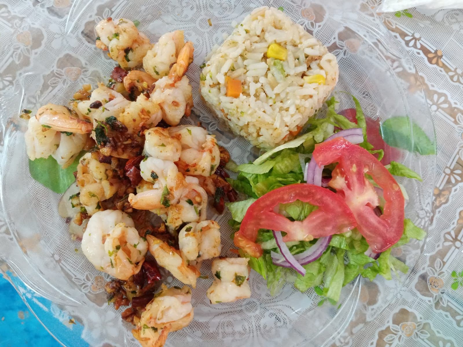 Camarones a la Mantequilla