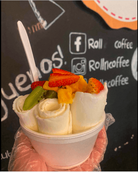 Nieve en Rollo de Vaso