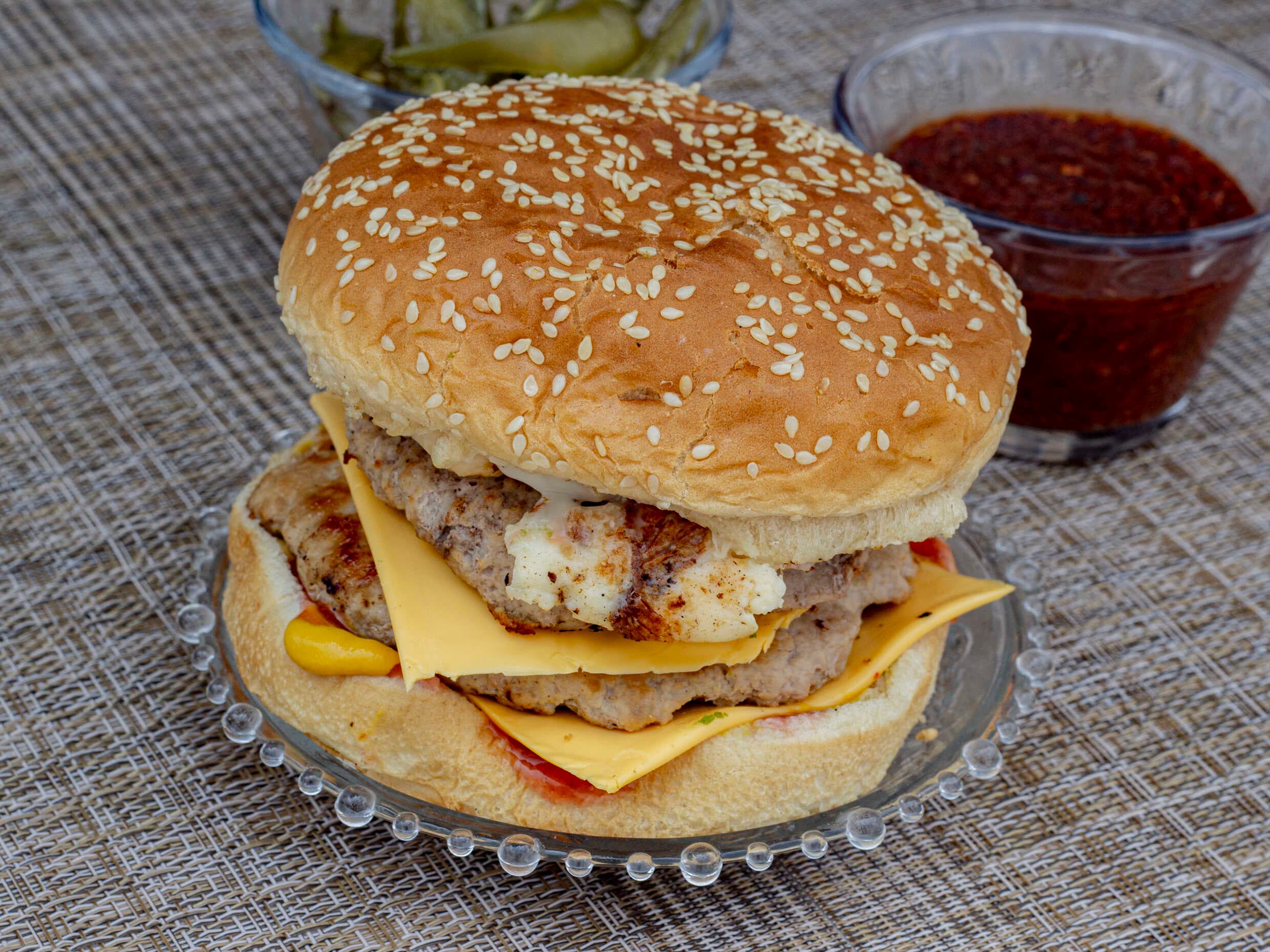 Hamburguesa Doble
