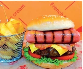 Hamburguesa La Parrillera