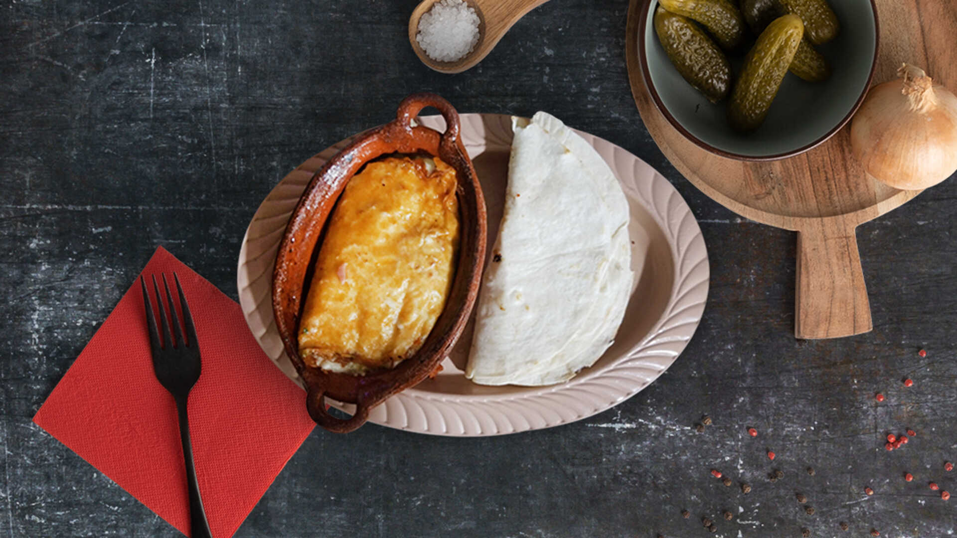 Queso Fundido con Costilla