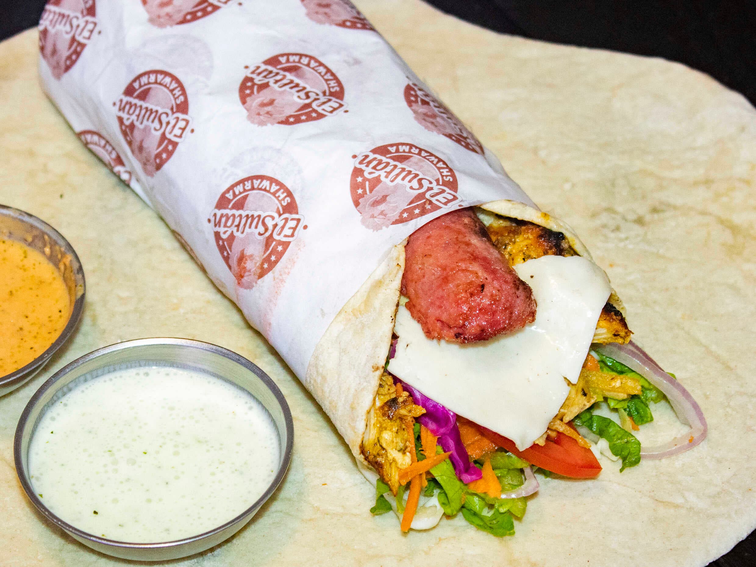 Shawarma Parrillero con Pollo Mediano