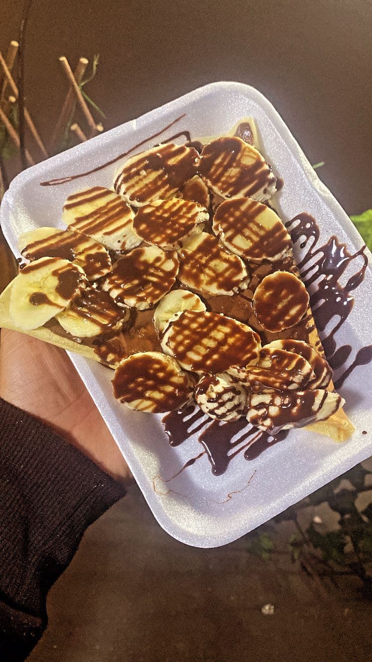 Crepas con frutas