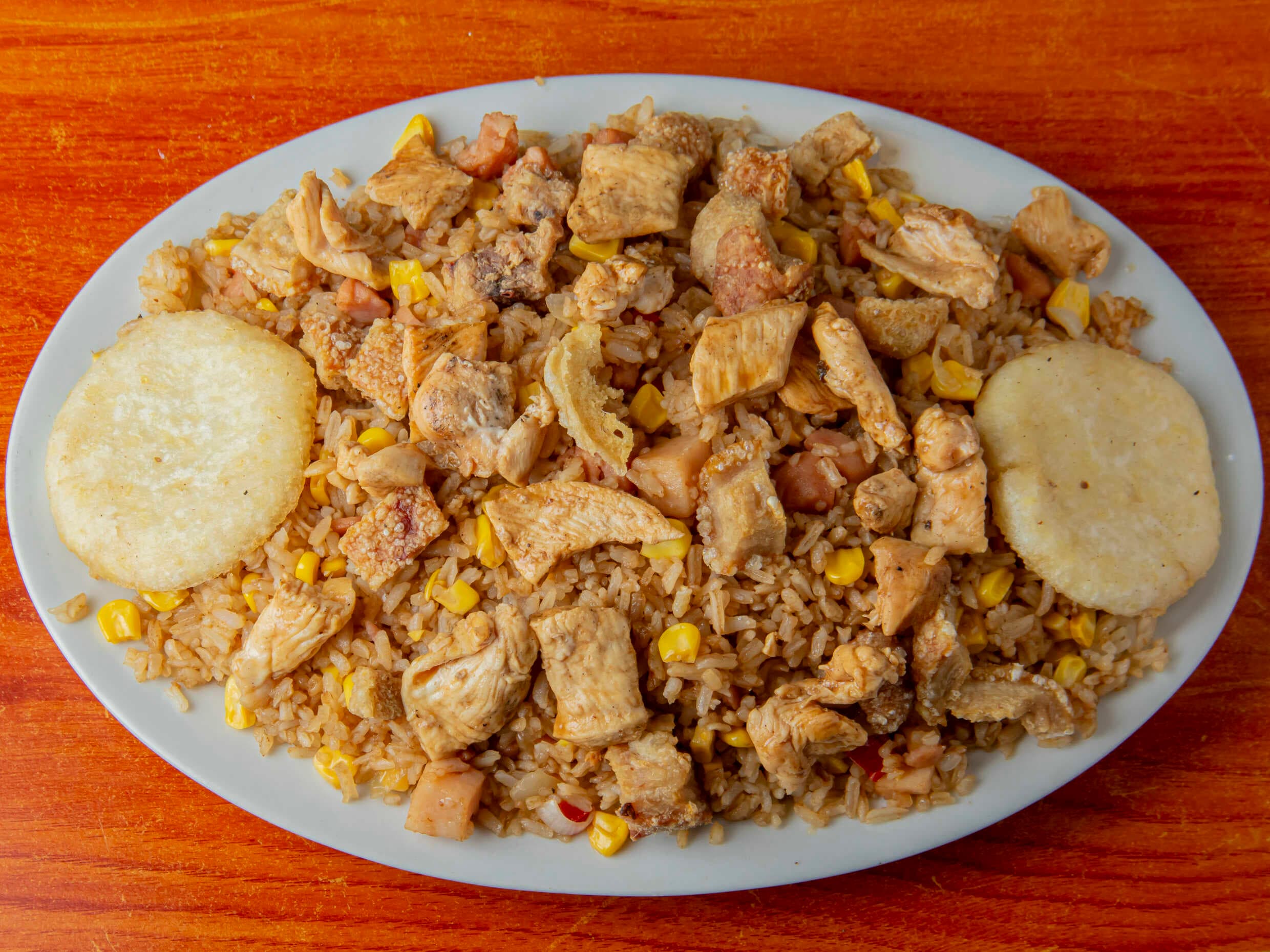 Arroz paisa con pollo para 2