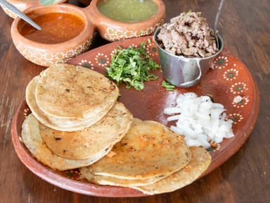 Orden de tacos de panela