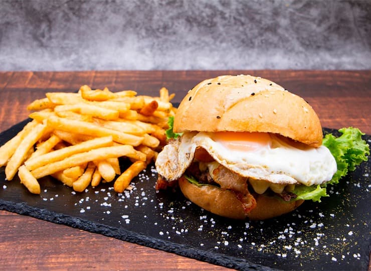 Hamburguesa Huevona