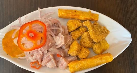 Dúo de Ceviche + Chicharrón de Pescado