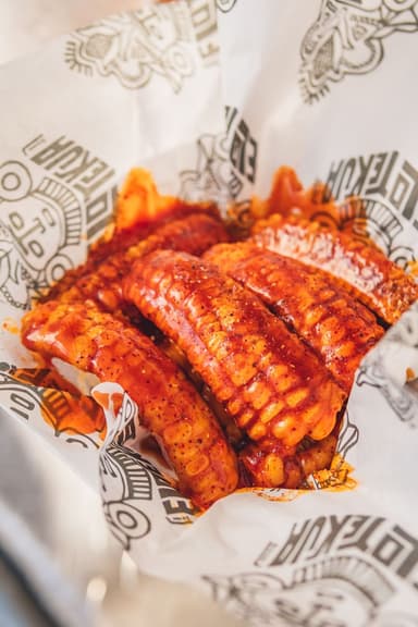Costillas de elote (CORN RIBS)