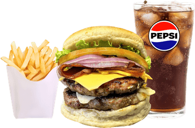Combo Hamburguesa Imperial.