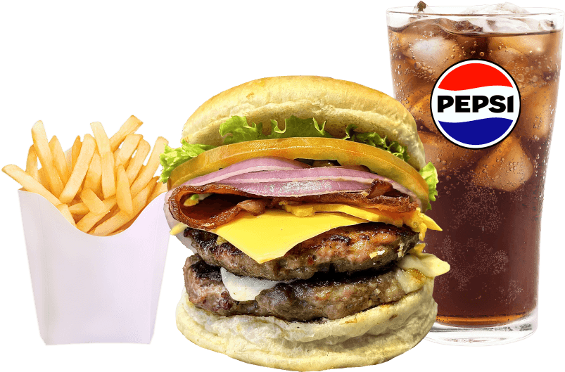 Combo Hamburguesa Imperial.