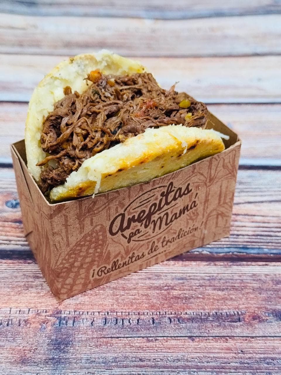 Arepa Solo Carne