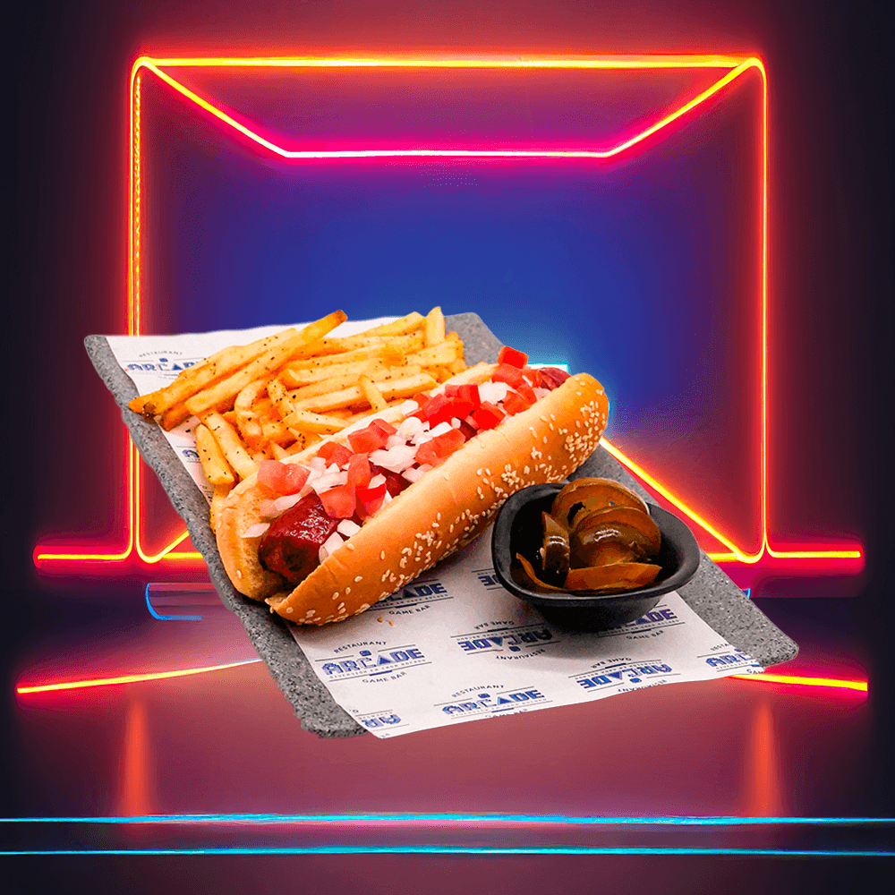 Hot Dog Cheese & Bacon