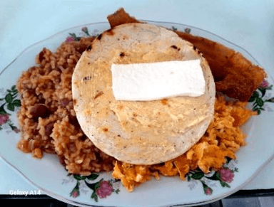 Calentado con Carne