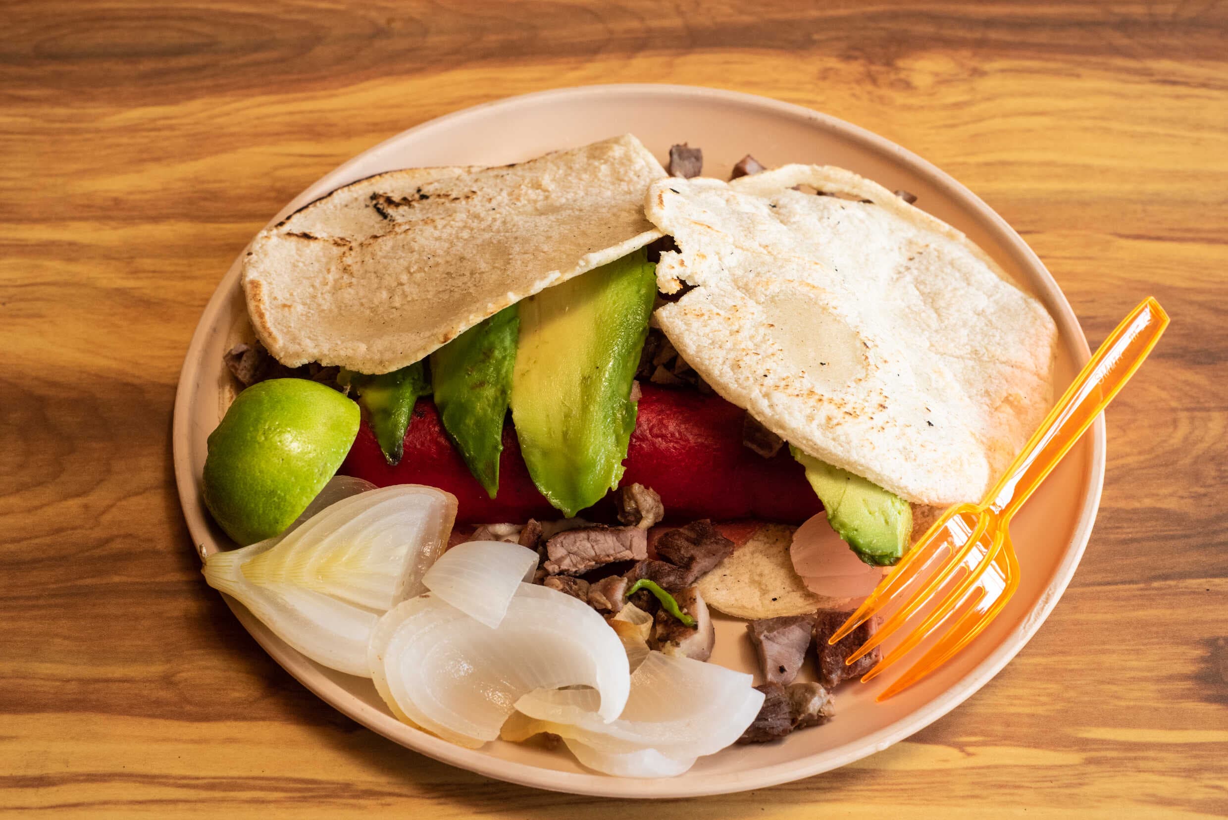 Platillo de Salchicha Asada