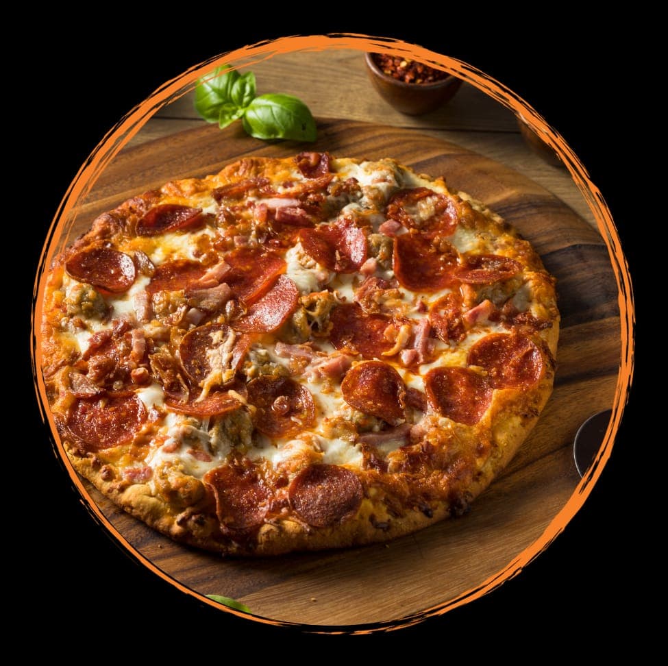 Pizza Festival de Carnes.