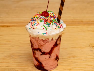 Frappe Fresas con Crema