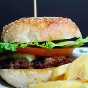Burger de Res Especial