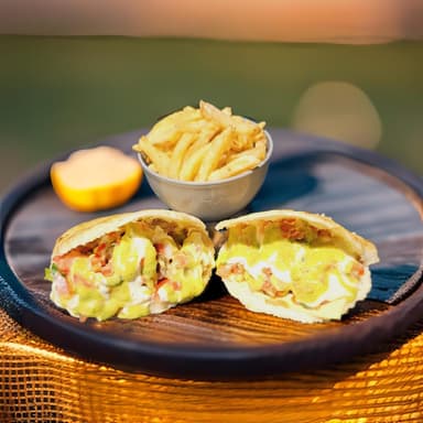 Arepa paisa Mediana