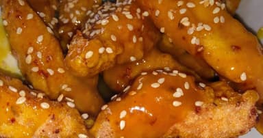 Alitas de Pollo Miel Mostaza 20 Piezas
