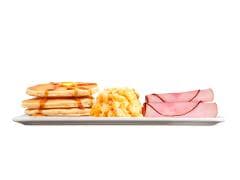 Pancakes Deluxe con Jamón