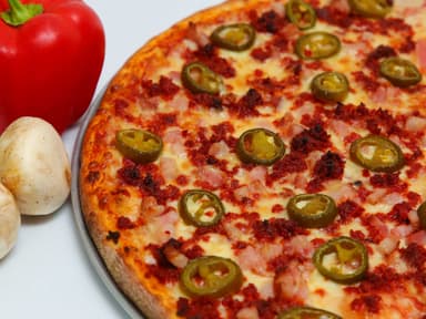 Pizza Extra Mexicana.