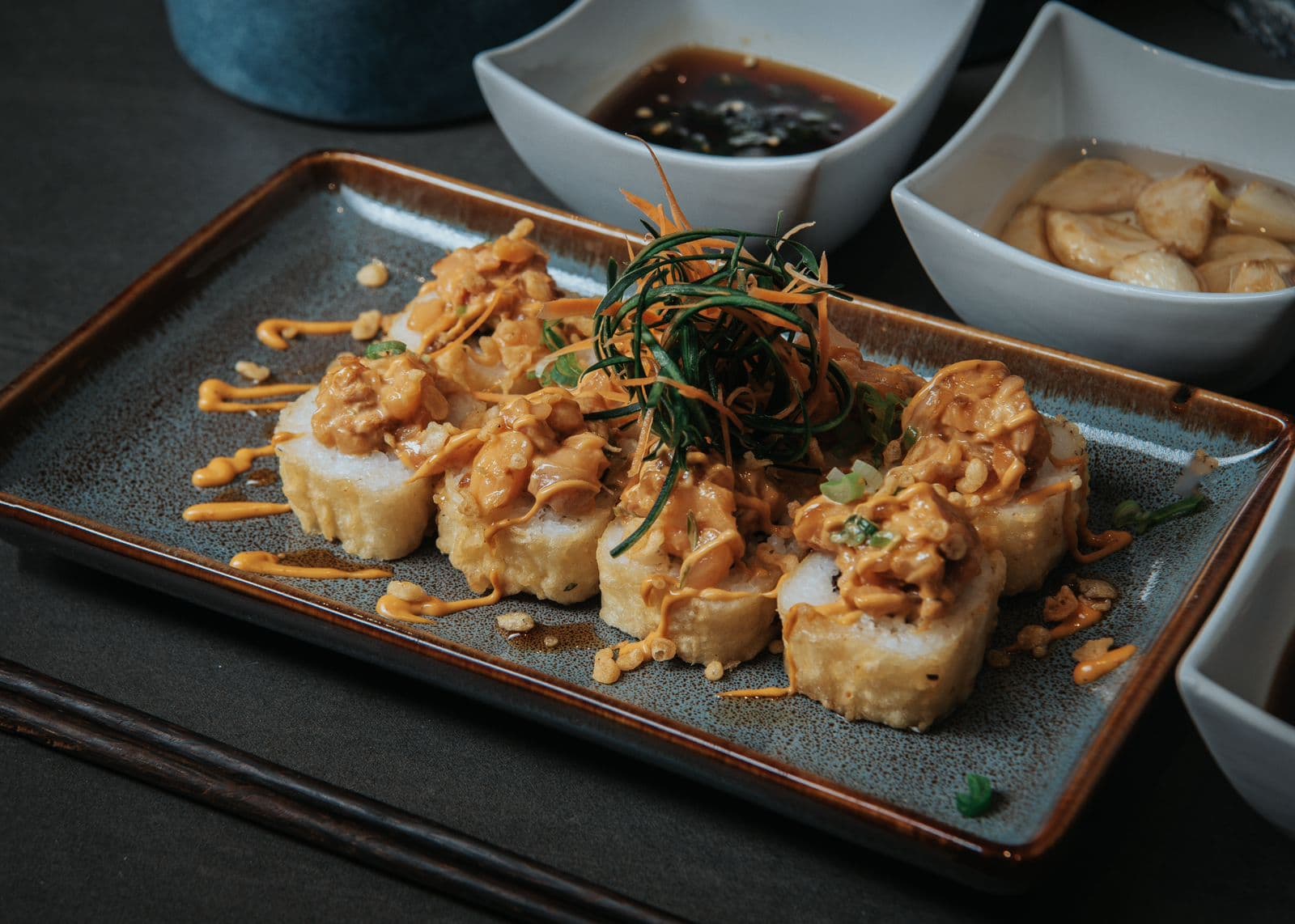 Sushi Salmón Flameado