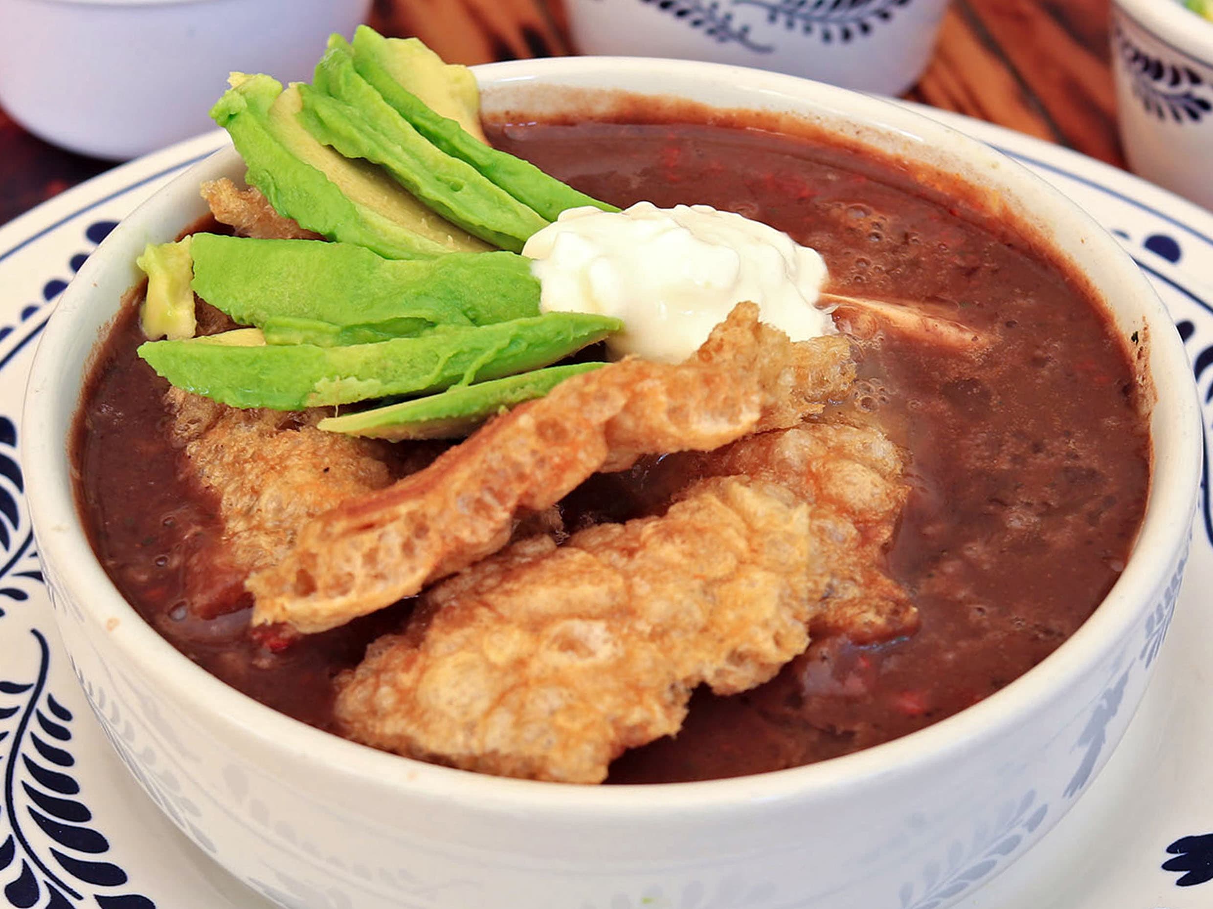 Crema de Frijol