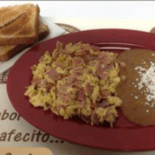 Huevo con Jamón