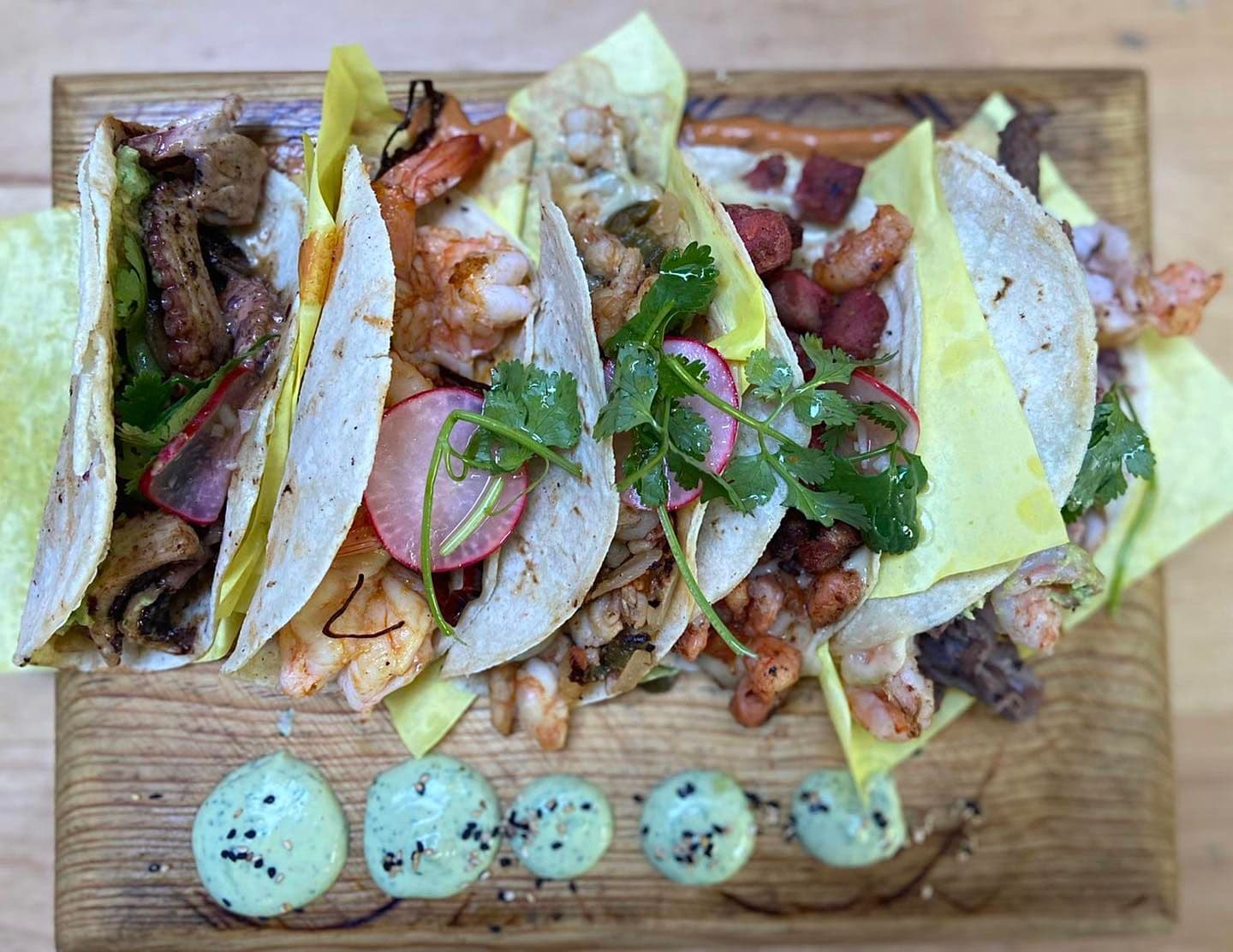 Taco Capeado de Pescado Harina