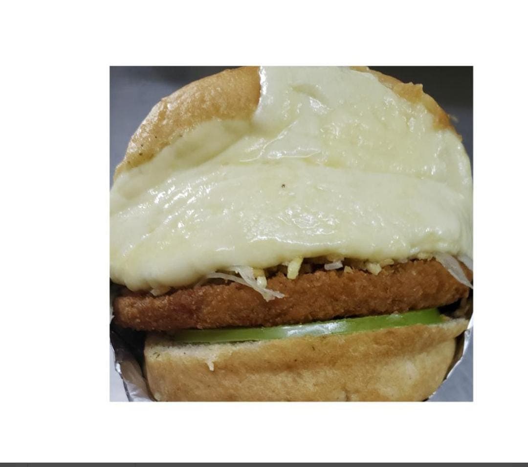 Hamburguesa Pollo,apanado