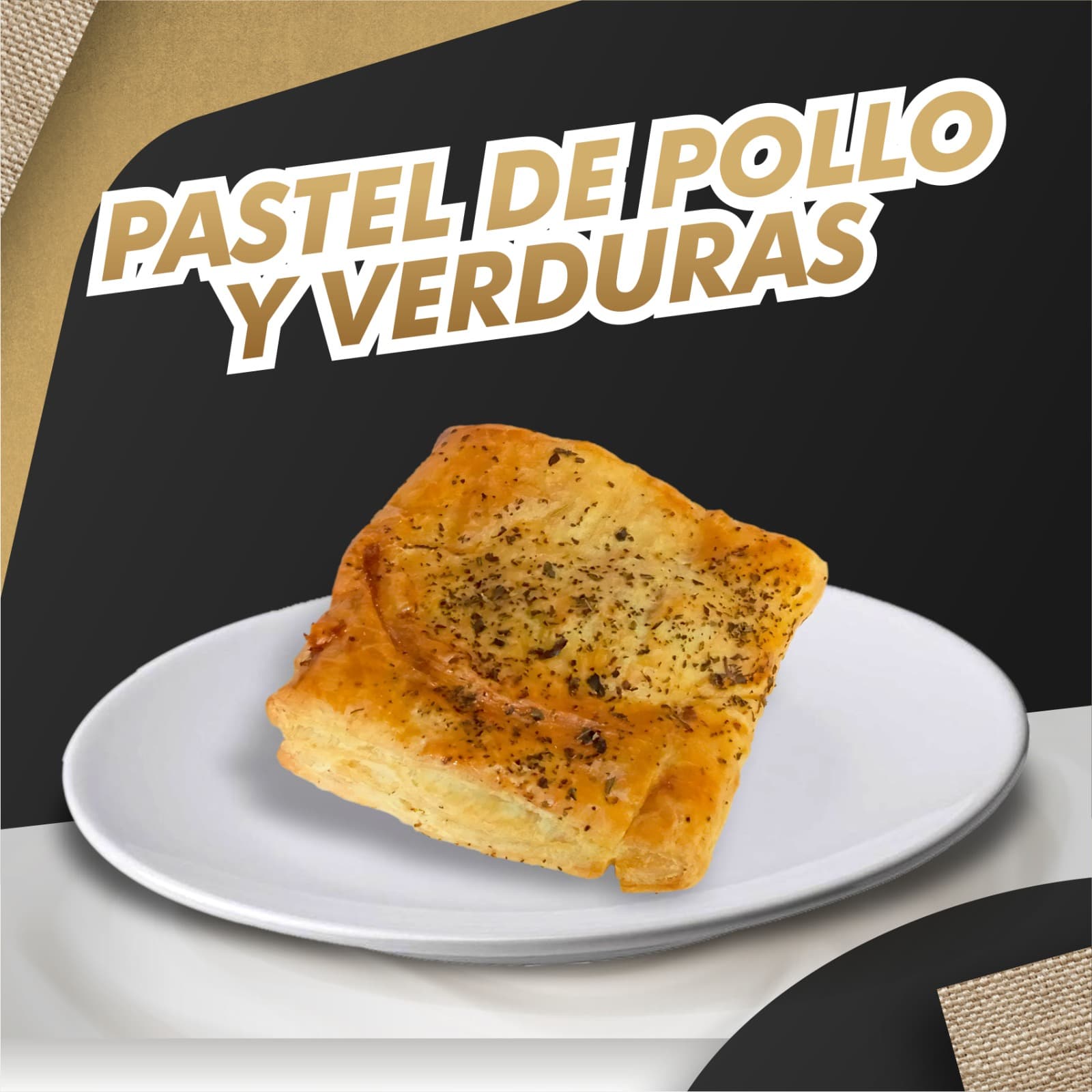 Pastel de Pollo con Verduras