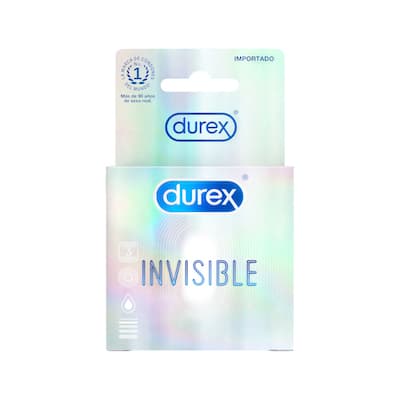Preservativo Durex Invisible Caja 3 uds