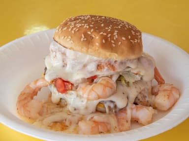 Hamburguesa de Camarón