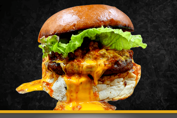 Hamburguesa Monster Egg