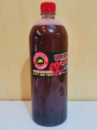 Agua de Jamaica Litro
