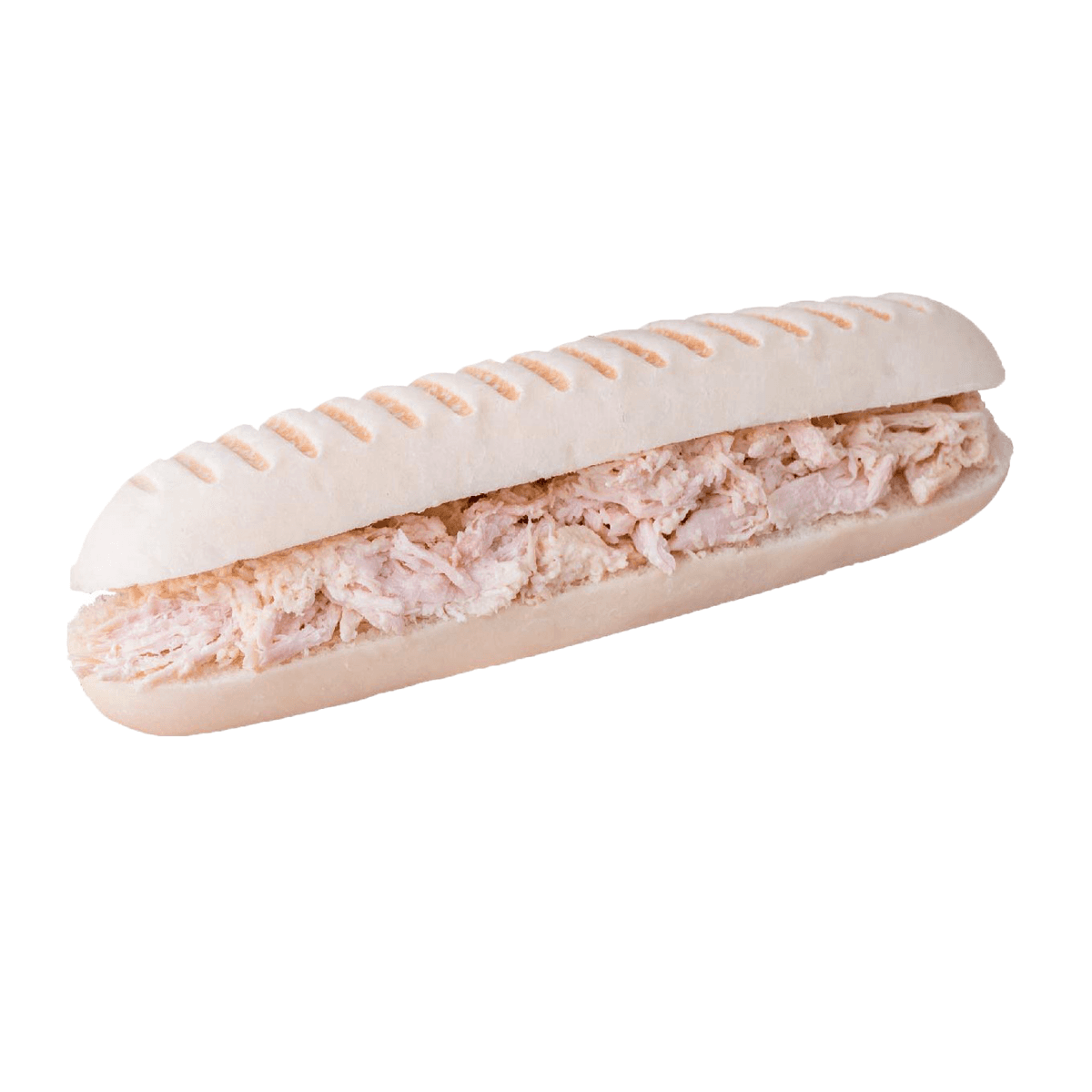 Panini de Pollo Deshilachado con Mayonesa