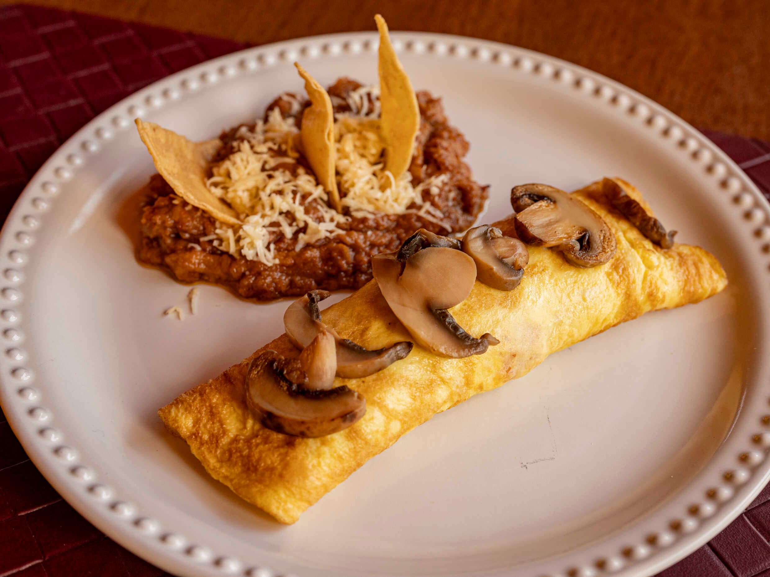 Omelette Champiñones