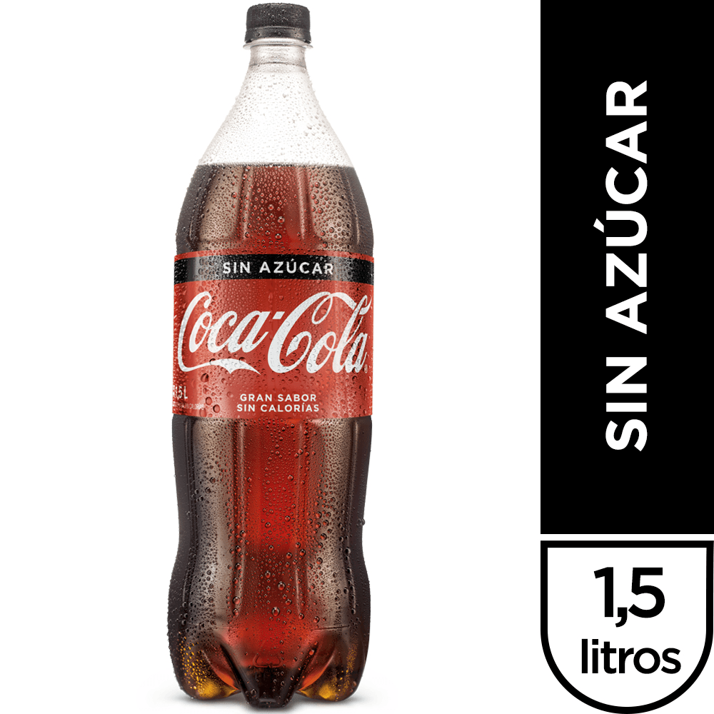Coca Cola sin Azúcar 1.5 L