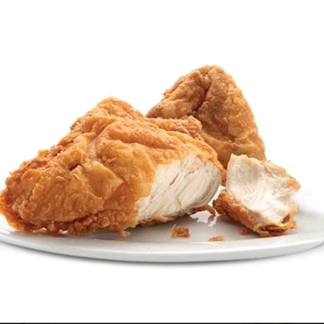 2 Piezas de Pollo Frito, Pechuga y Ala