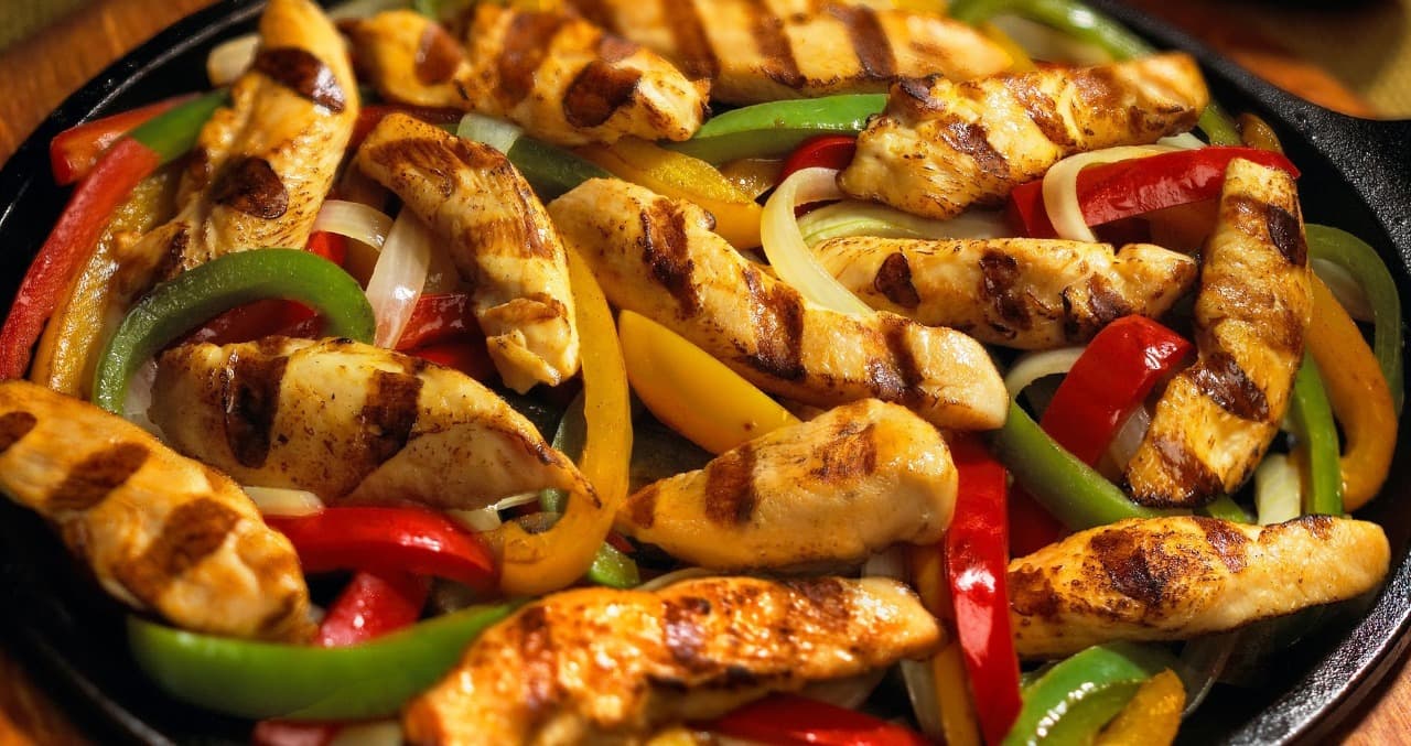 Fajitas de Pollo