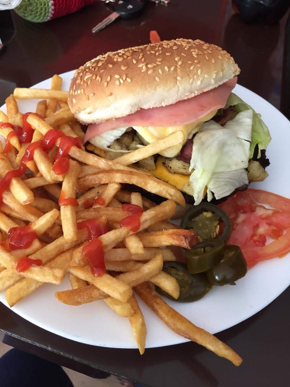 Hamburguesa Hawaiana