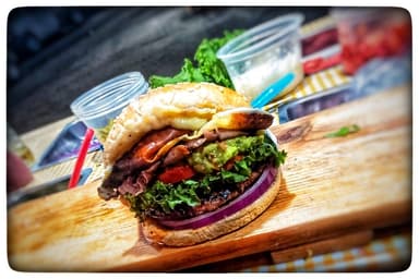Hamburguesa Especial de Guacamole