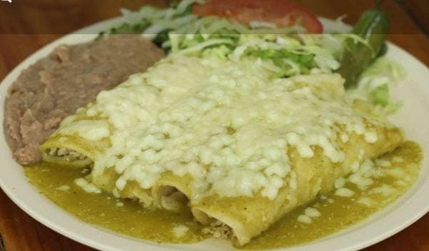 Enchiladas Verdes