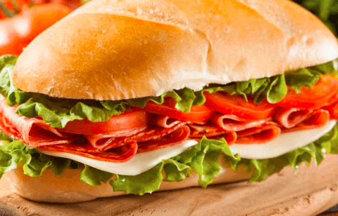 Baguette con Jamón de Pierna