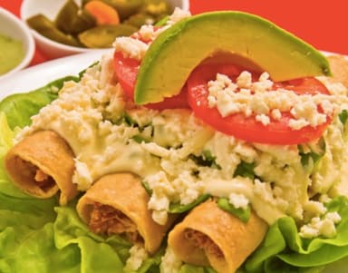 Tacos Dorados de Pollo (Fs)