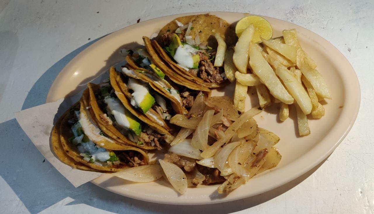 Combo Tacos De Cecina