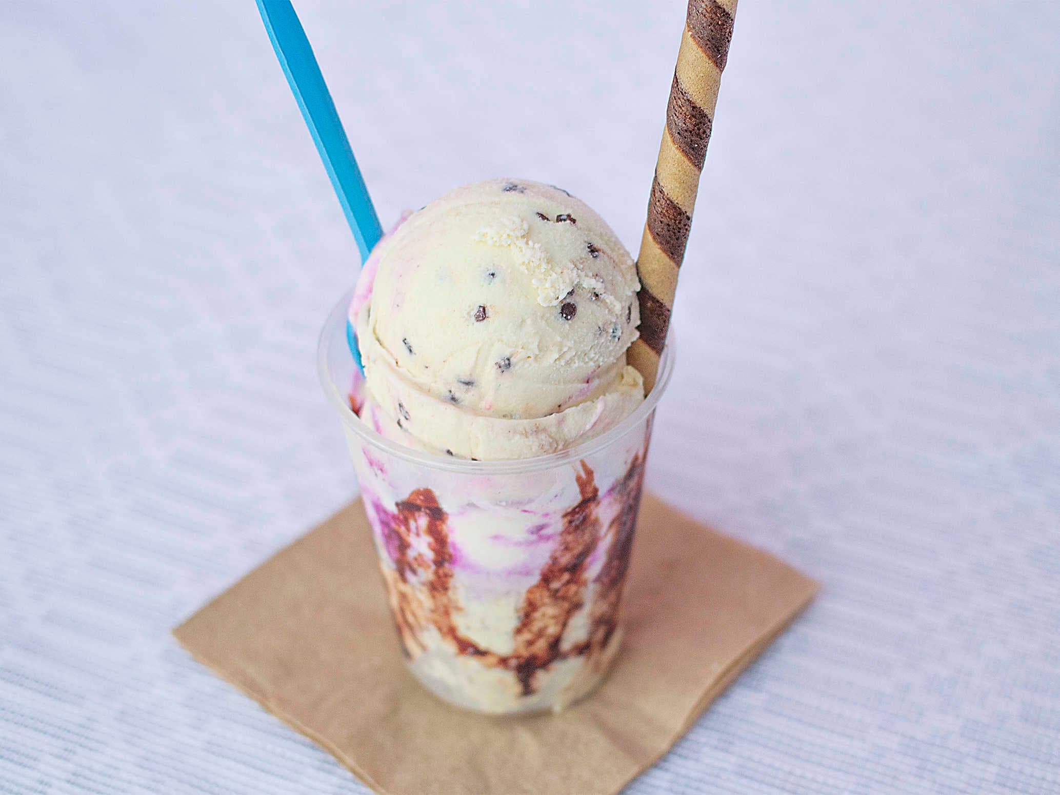 Helado triple