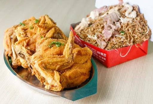 Caja Grande de Arroz + 1 Pollo Entero